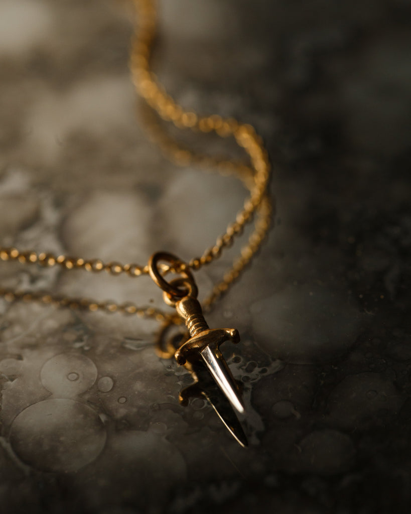 Just In Case - Mini Dagger Necklace