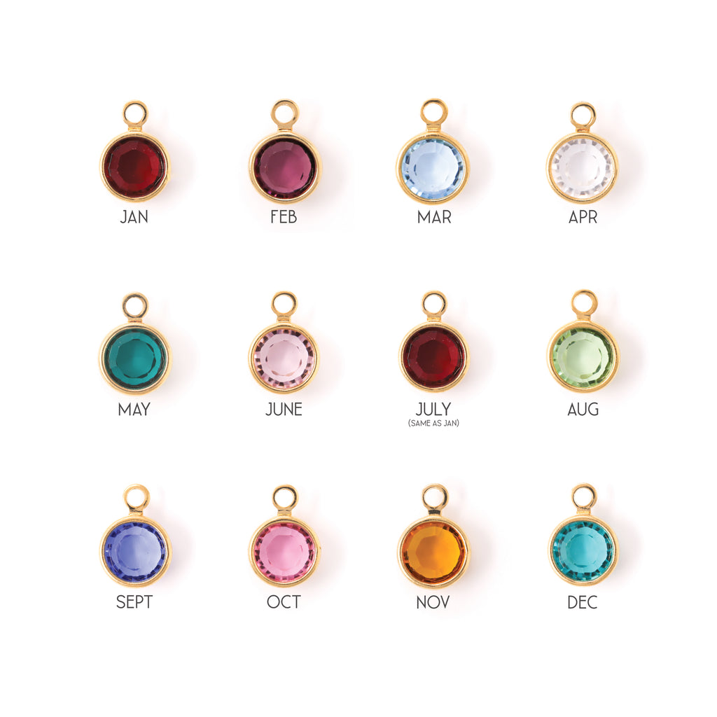 Gold Forever Birthstone Necklace