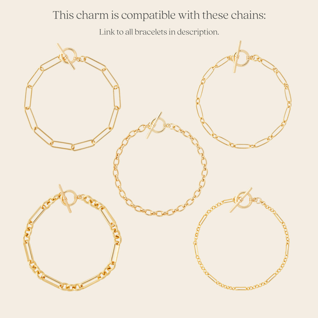 charm bracelets gold bracelet