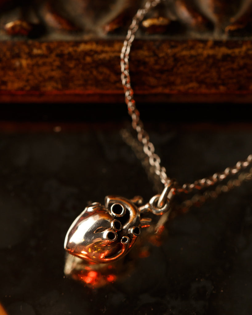 You Have My Heart - The Anatomical Heart Necklace